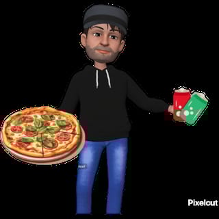 LG PIZZA 2 Toppings 2 Can Sodas